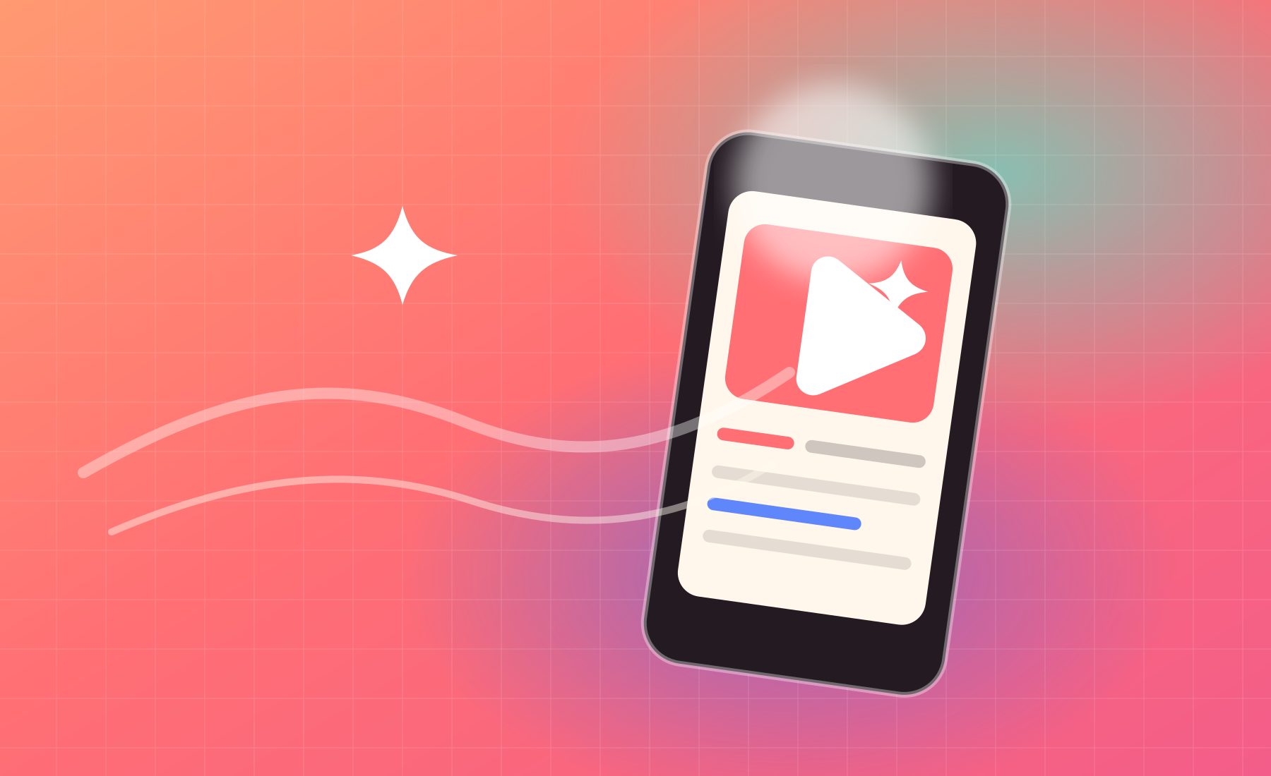 Vloom AI video creation workspace